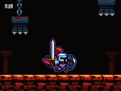 Pixel art character artwork: Knight Character Design
